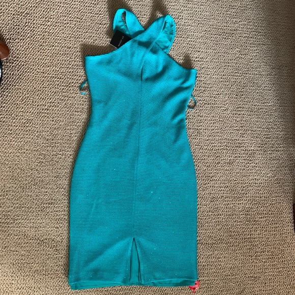 St John Blake Knit crossover dress - Picture 4 of 10